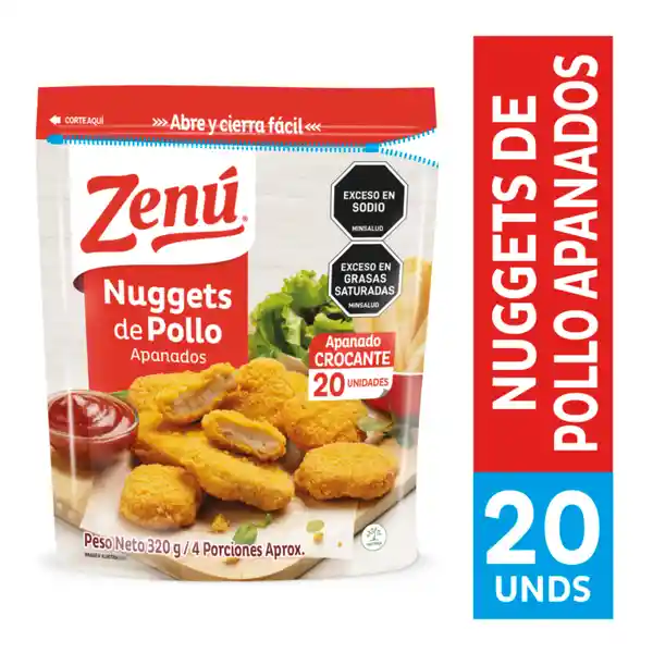 Zenú Nuggets de Pollo Apanados