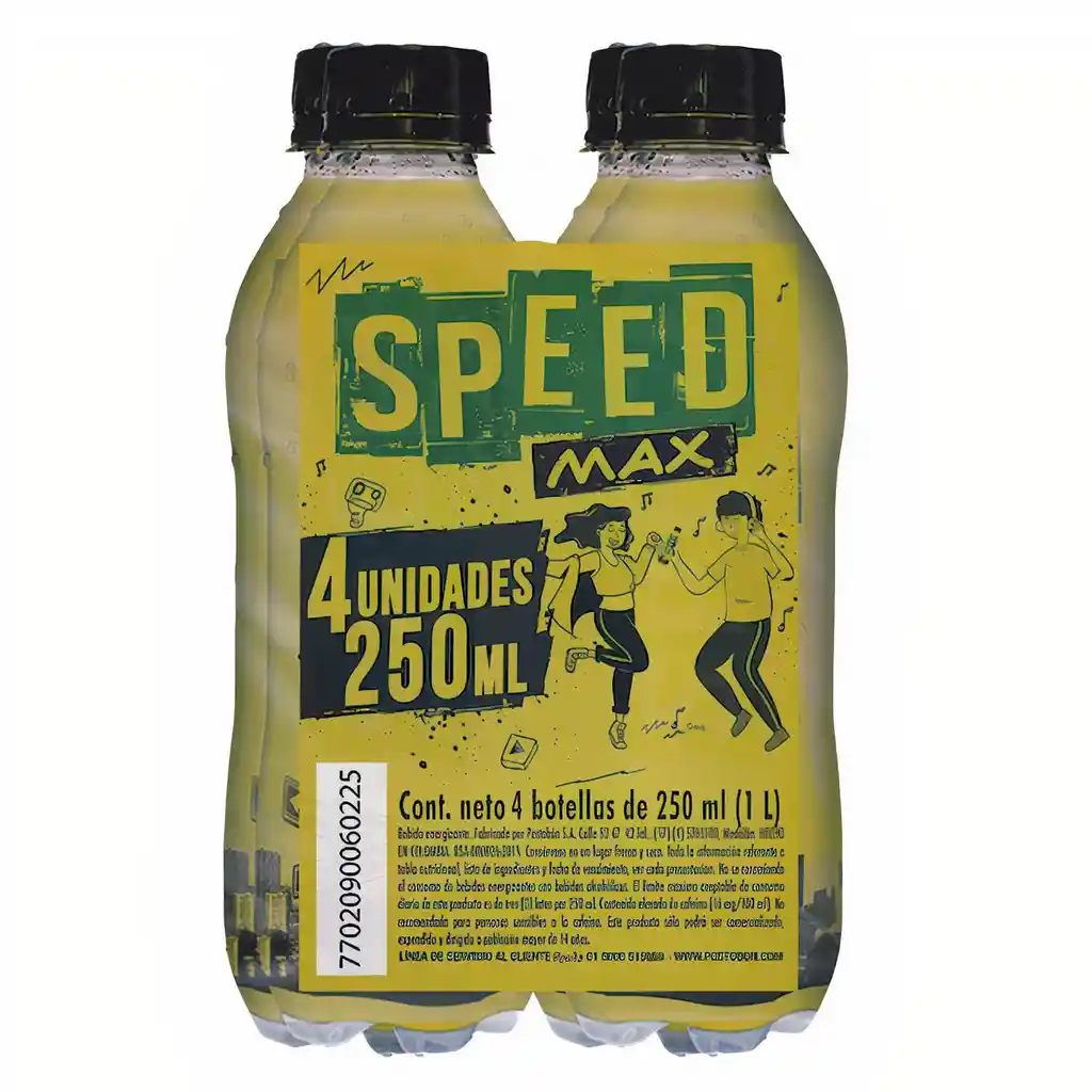 Speed Max Bebida Energizante