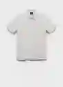 Camiseta Polo Ezequi Marfil Talla S Hombre Mango