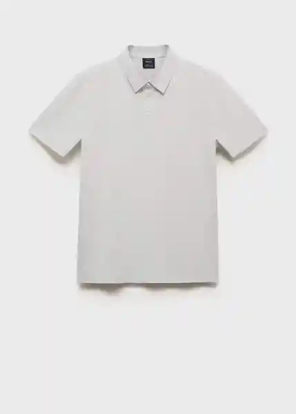 Camiseta Polo Ezequi Marfil Talla S Hombre Mango
