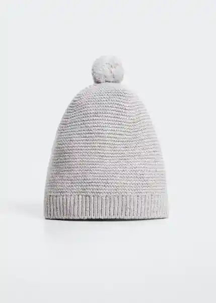 Gorro Misuri Gris Claro Vigore Talla 65 Niños Mango