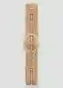 Cinturón Dorian Beige Talla M Mujer Mango