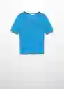 Jersey Blue Azul Talla S Mujer Mango