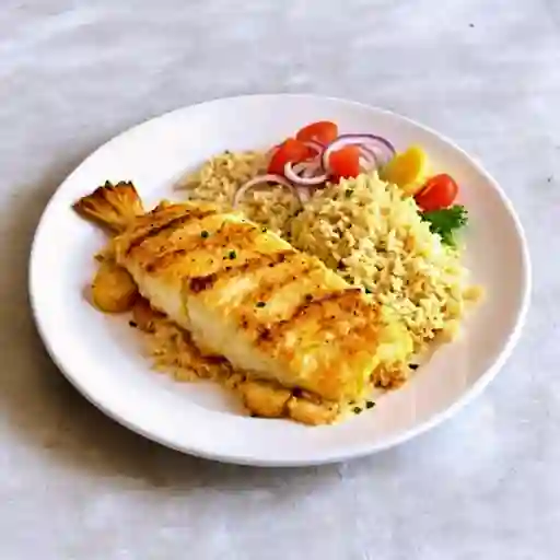 Filete de Robalo Gratinado