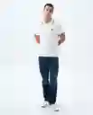 Camiseta Hombre Blanco Talla L 800G001_BLA114001 Americanino