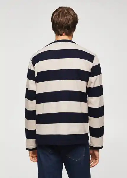 Buzo de Sudadera Tulum Navy Talla M Hombre Mango