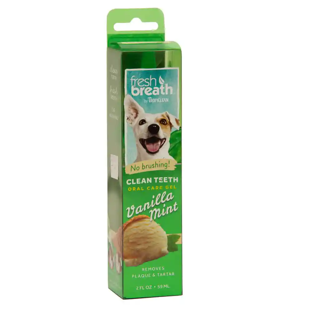 Tropiclean For Dogs Clean Teeth Gel Sabor Vainilla 59.14 Ml