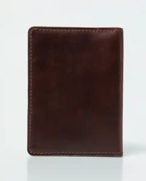 Porta Pasaporte Leather Goods Café Castaño Oscuro Chevignon
