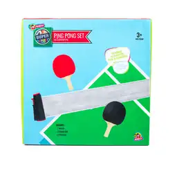 Monkey Set Tenis de Mesa Ping Pong Raquetas + Malla + Pelotas