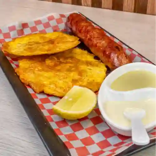 Chorizo + Patacón