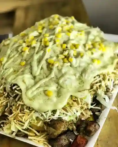 Salchipapa Boca Del Monte