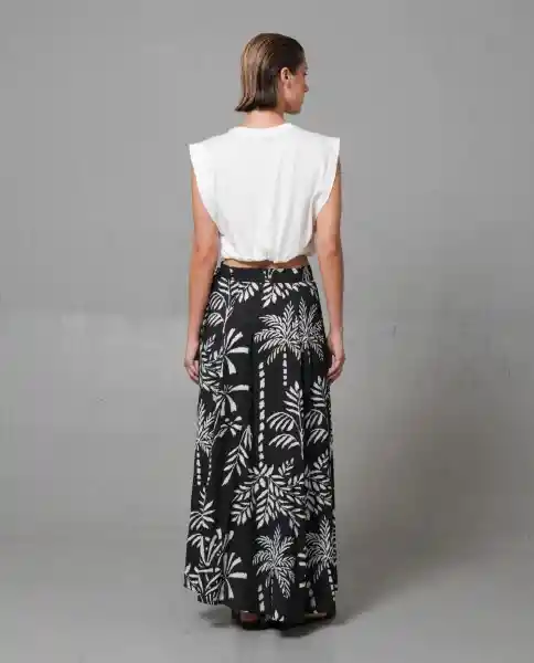 Falda Mujer Negro Talla 12 249G003_NEG194007 Rifle