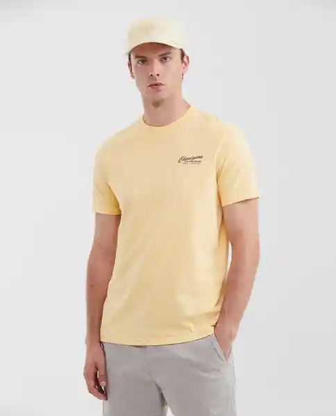 Camiseta Authentic Graphic Amarillo Impala Claro T S Chevignon