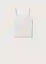 Top Toni Offwhite Talla L Mujer Mango