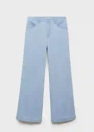 Pantalón Vionet Tejano Claro Talla 36 Mujer Mango