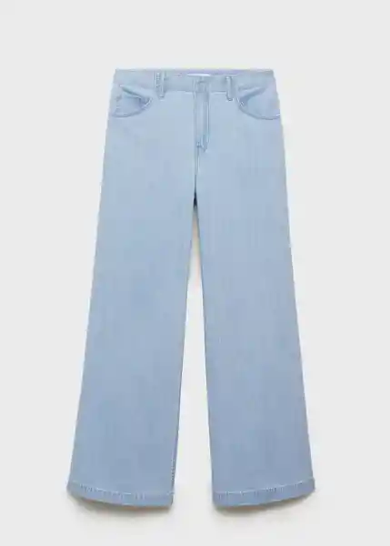 Pantalón Vionet Tejano Claro Talla 36 Mujer Mango