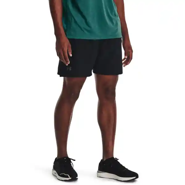 Under Armour Short Launch Elite 7 Hombre Negro Talla LG