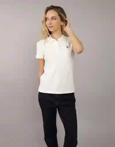 Camiseta Mujer Blanco Talla SMALL 9899140 American Eagle