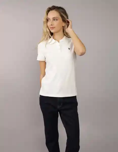 Camiseta Mujer Blanco Talla SMALL 9899140 American Eagle
