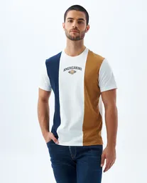 Camiseta Hombre Talla M 849f007 Americanino