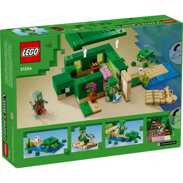 Set Construcción la Casa-Tortuga de la Playa Lego