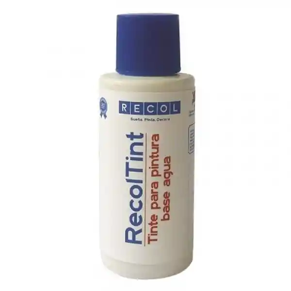 Recol Tinte Pinturas Base Agua Naranja