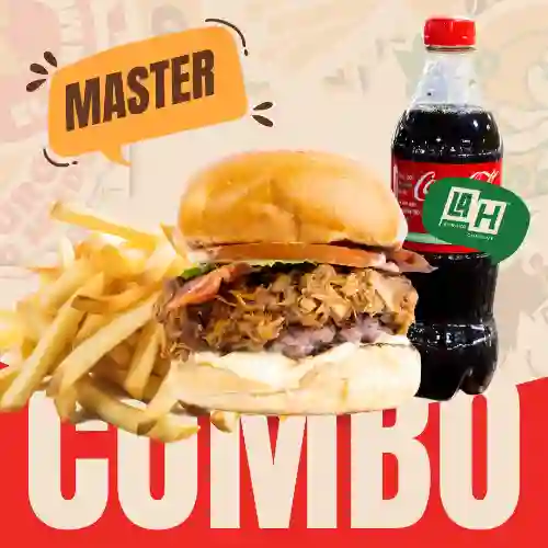 Combo Hamburguesa Master + Bebida