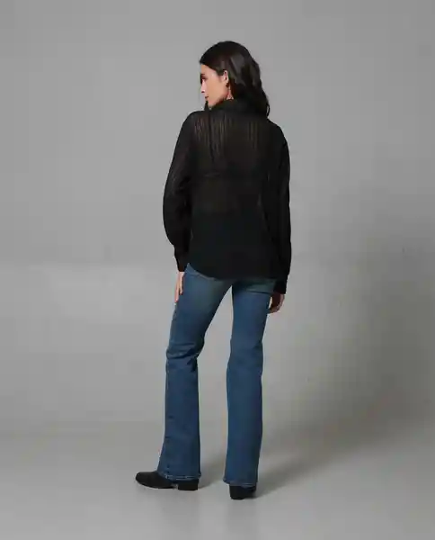 Camisa Mujer Negro S 212 G012_NEG194004 Rifle