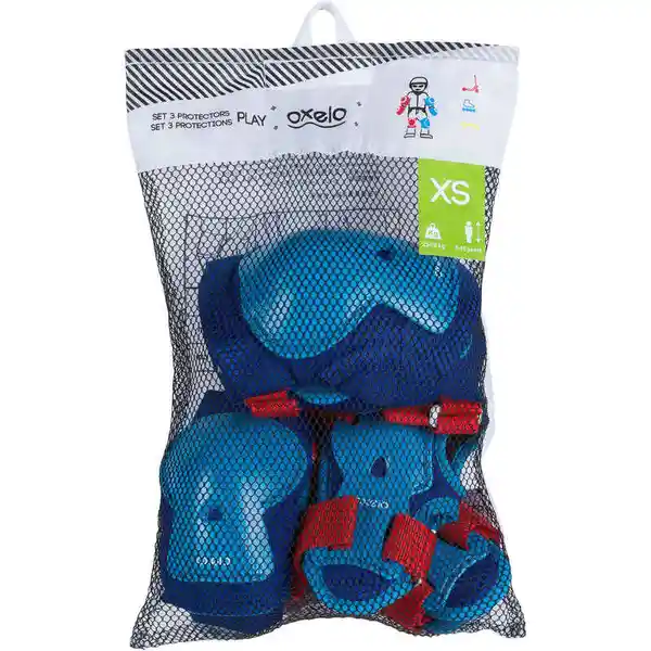 Oxelo Proteccion Rodillera Codera Patinaje Niños Talla S