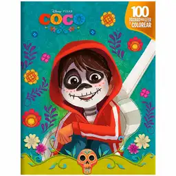 Coco 100 Paginas Para Leer y Colorear 3J Media - Disney