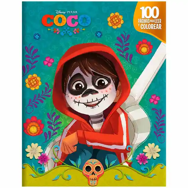 Coco 100 Paginas Para Leer y Colorear 3J Media - Disney