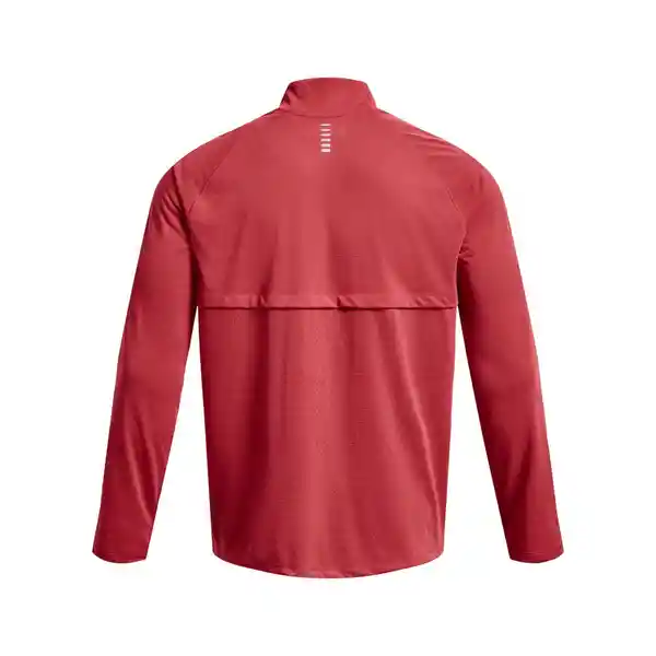 Under Armour Buzo Streaker Half Zip Hombre Rojo Talla LG