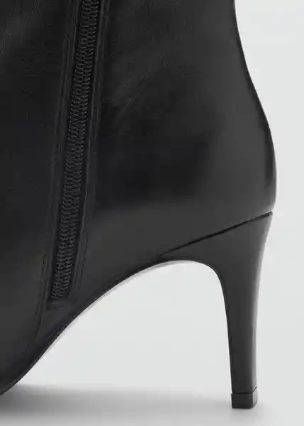 Botines Lluvia Negro Talla 40 Mujer Mango