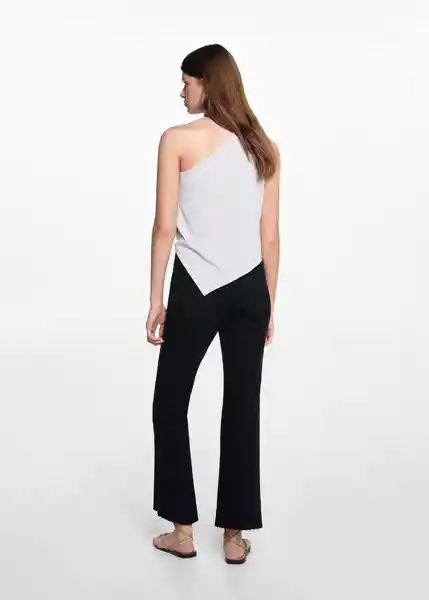 Jean Flarecut Negro Talla 21 Niñas Mango