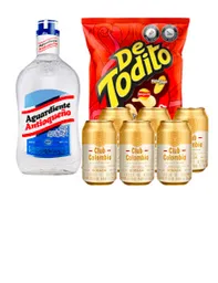 Combo Club Colombia + Antioqueno + Detodito