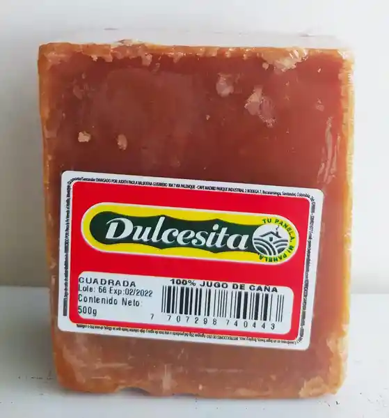 Dulcesita Panela Cuadrada