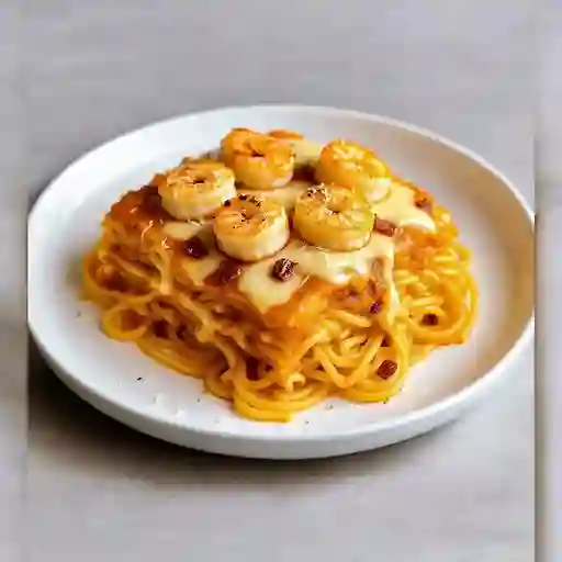 Lasagna Con Camarones