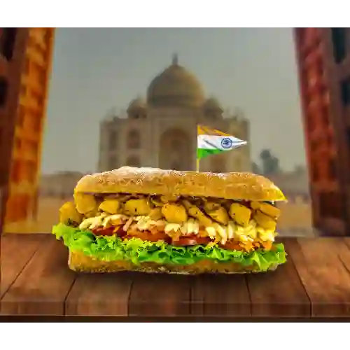 Sándwich India Mediano 15cm