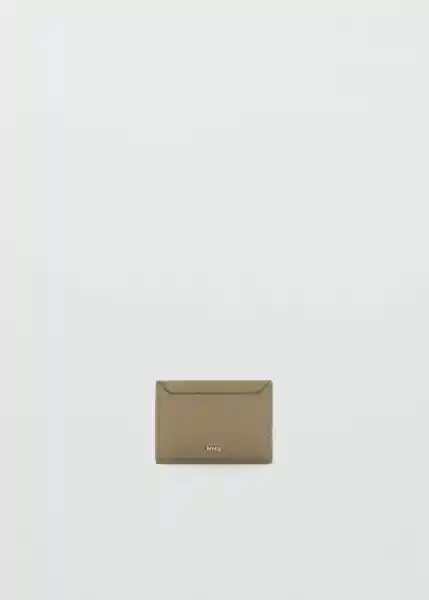 Tarjetero P Martes Khaki Talla 99 Mujer Mango