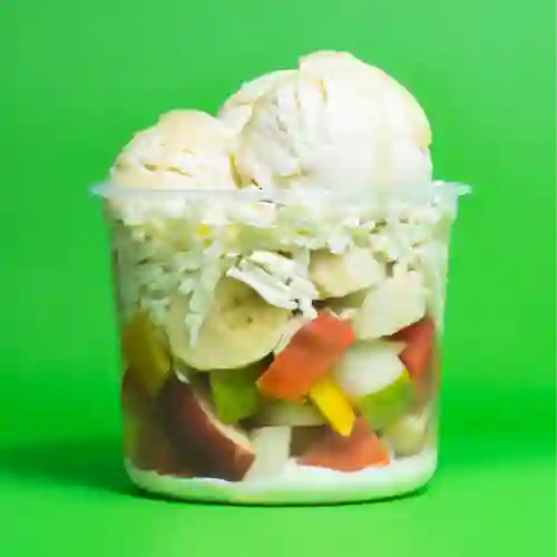 Ensalada de Frutas con Queso Mediana