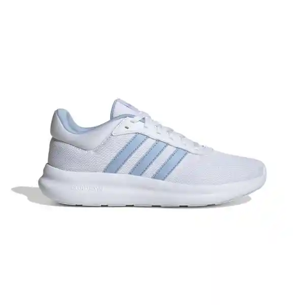 Adidas Zapatos Lite Racer Blanco Para Mujer Talla 8