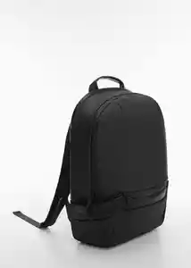 Mochila Brasilia Negro Talla 99 Hombre Mango