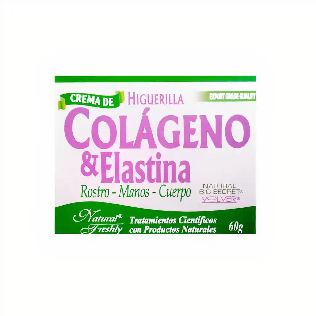 Natural Freshly Crema de Colágeno y Elastina