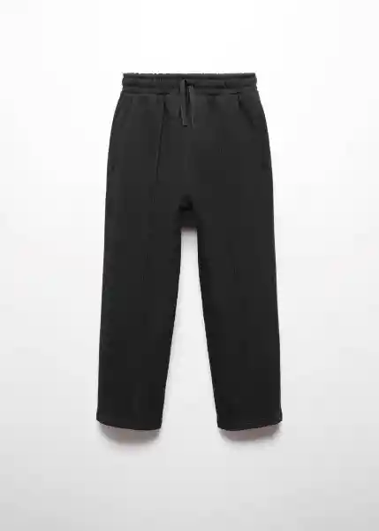 Pantalón Marga Negro Talla 12 Niñas Mango