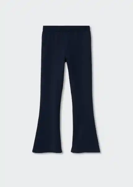 Leggings Flaret Navy Talla 08 Niñas Mango