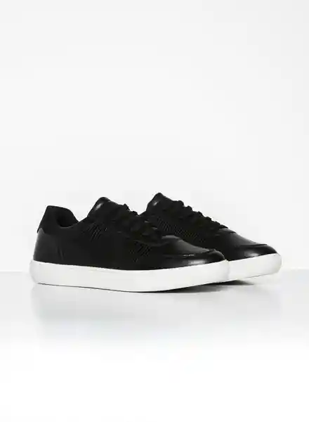 Kenneth Cole Tenis Casual Hombre Color Negro Talla 42