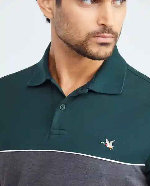 Camiseta Polo Verde Galloway Ultraoscuro Talla L Chevignon