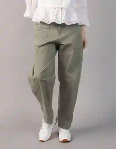 Pantalón Mujer Verde Talla 8 REGULAR 5289309 American Eagle