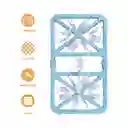 Rejilla de Secado Para Ropa Plegable a Prueba Viento Azul Miniso