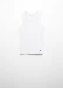 Camiseta Swim Blanco Talla 19 Teen Niñas Mango